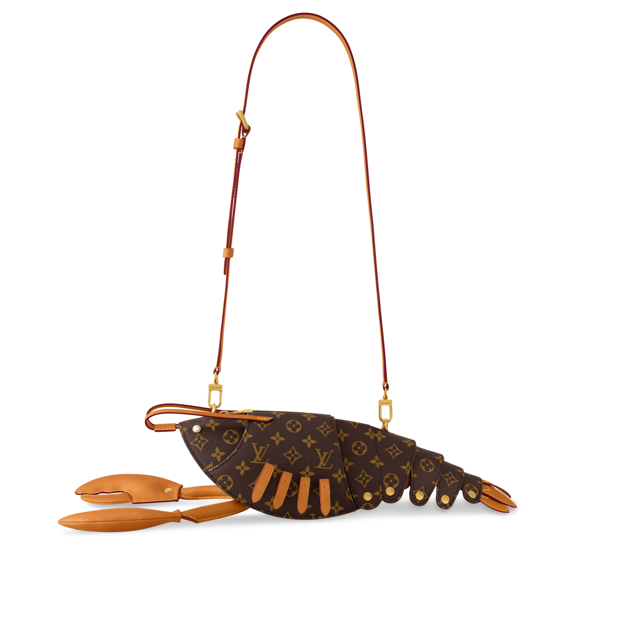 【Louis Vuitton】ルイヴィトン LVロブスターブローチ ロブスター・ウェアラブル ウォレット モノグラム｜ルイ